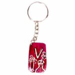 Alphabet - V Key Chain
