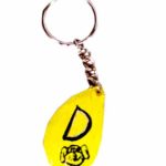 Alphabet - D Key Chain