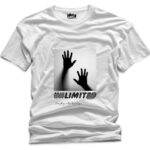 Limit. Everything in This World as a Quotes Design Printed Polyester T-Shirt - Premium Quality in Classic White